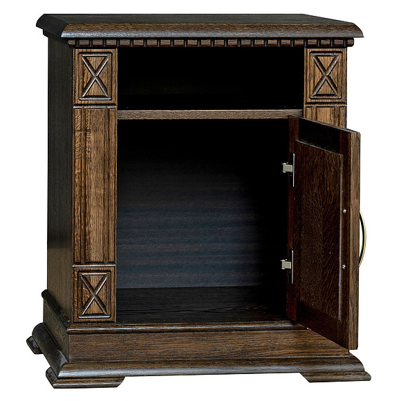 Тумба прикроватная «Верди Люкс» П434.03, Цвет: Венге