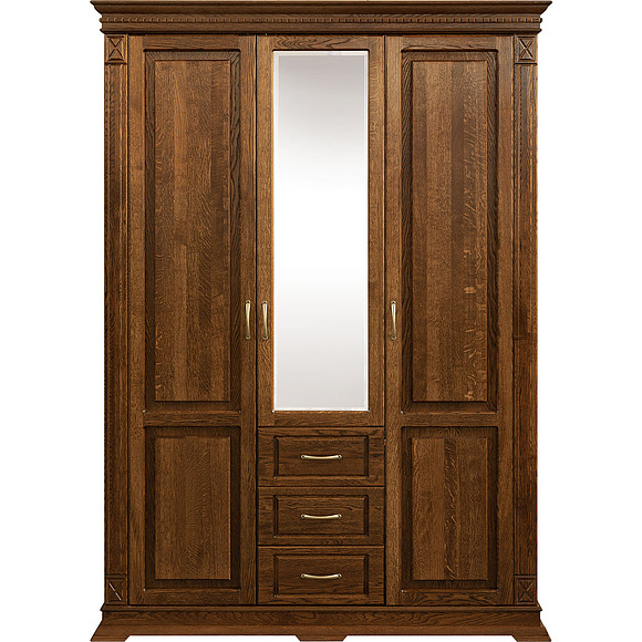 Шкаф «Верди Люкс» П434.10, Цвет: Черешня