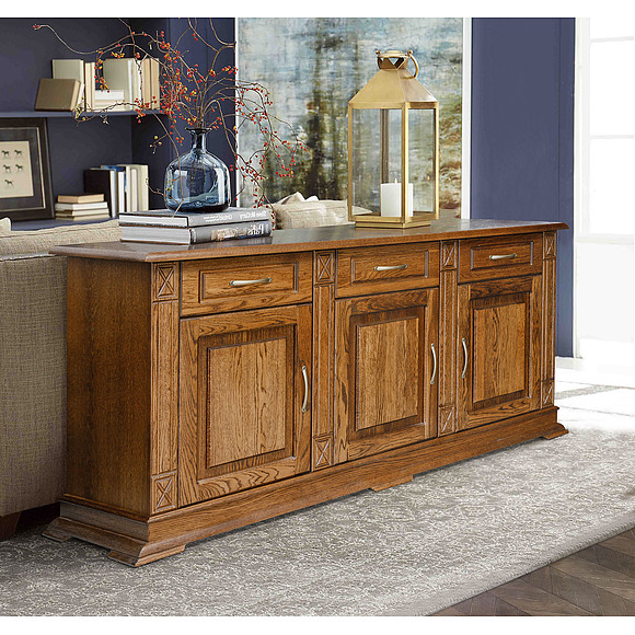 Тумба «Верди Люкс 3» П487.03, Цвет: Черешня