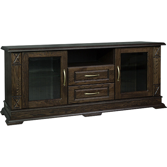 Тумба «Верди Люкс ТВ2» П487.09, Цвет: Венге