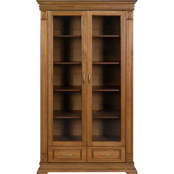 Шкаф «Верди Люкс 2/1» П487.27, Цвет: Дуб рустикаль