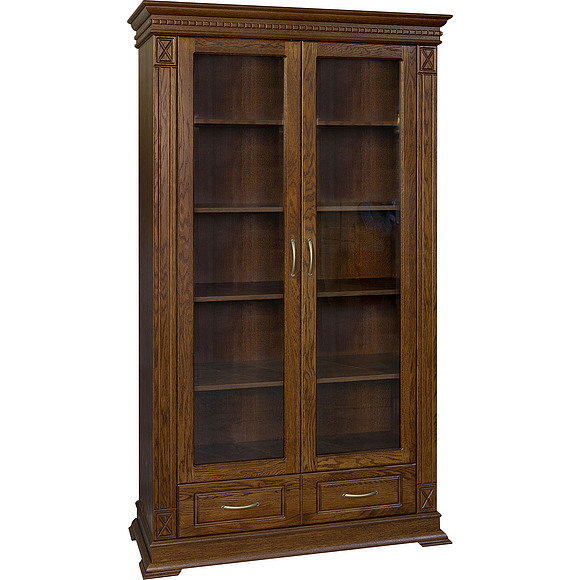 Шкаф «Верди Люкс 2/1» П487.27, Цвет: Черешня