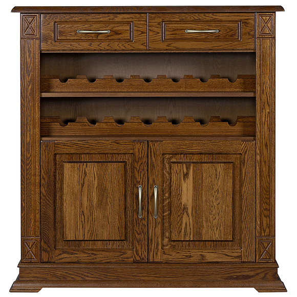 Тумба «Верди Люкс 2/1» П487.42, Цвет: Черешня