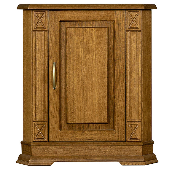 Тумба «Верди Люкс 1/1у» П487.15, Цвет: Дуб рустикаль (Tumba_Verdi1-1u_P487-15_dub_rustikal2.jpg) Тумба «Верди Люкс 1/1у» П487.15, Цвет: Дуб рустикаль