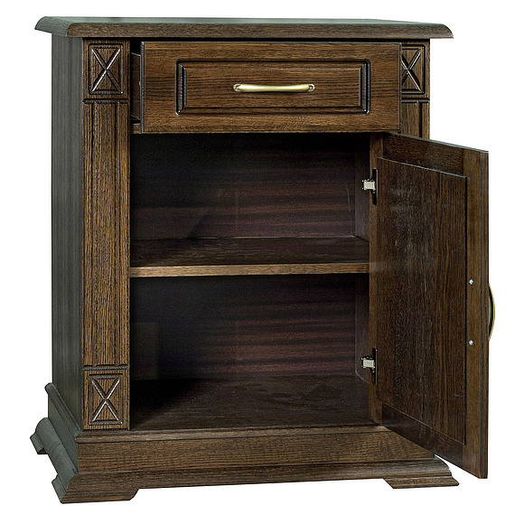 Тумба «Верди Люкс 1» П487.32, Цвет: Венге (Tumba_VerdiLux1_P487-32_venge_.jpg) Тумба «Верди Люкс 1» П487.32, Цвет: Венге