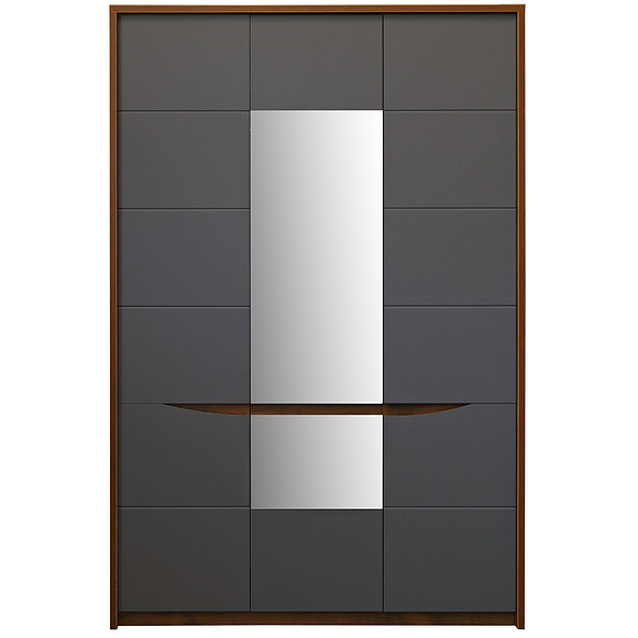 Шкаф для одежды «Монако» П528.07, Цвет: Дуб Саттер+Серый Мокко
