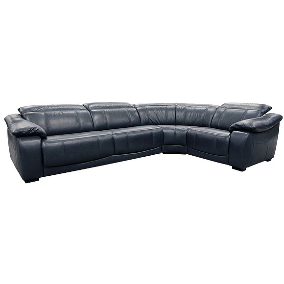 Угловой диван «Белладжио» (3мL/R.90.1R/L), Материал: натуральная кожа, Группа ткани: 150 группа