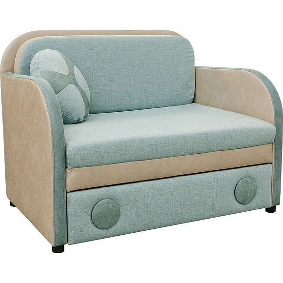 Кресло-кровать «Малыш» (1м), Материал: ткань, Группа ткани: 18 группа (malish_183-441-441_18gr_2.jpg) Кресло-кровать «Малыш» (1м), Материал: ткань, Группа ткани: 18 группа