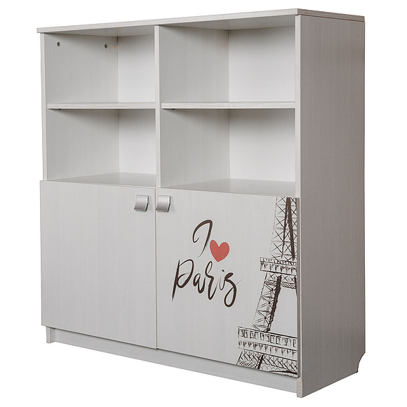 Тумба «Соната» П439.22Д15, Цвет: Принт «Париж»