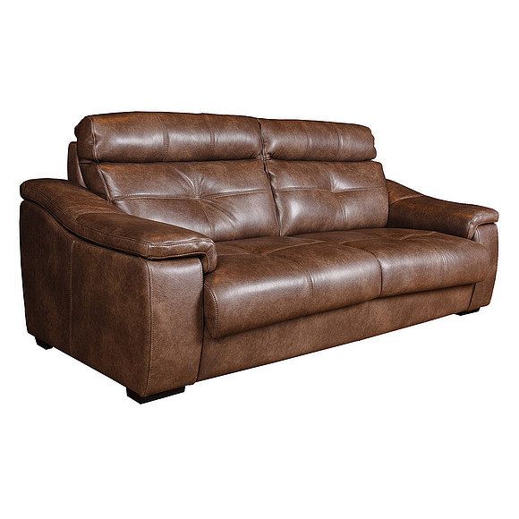 3-х местный диван «Барселона» (3м), Материал: натуральная кожа, Группа ткани: 150 группа