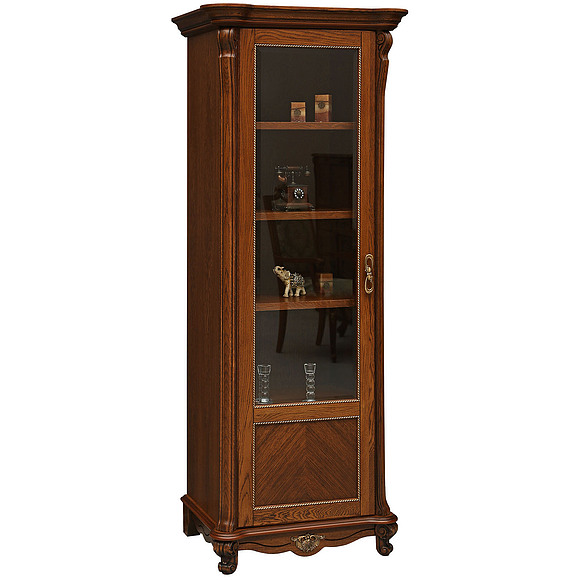 Шкаф «Алези 8/1» П350.23-01, Цвет: Античная бронза