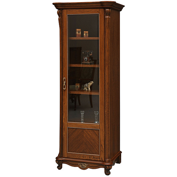 Шкаф «Алези 8/1» П350.23, Цвет: Античная бронза