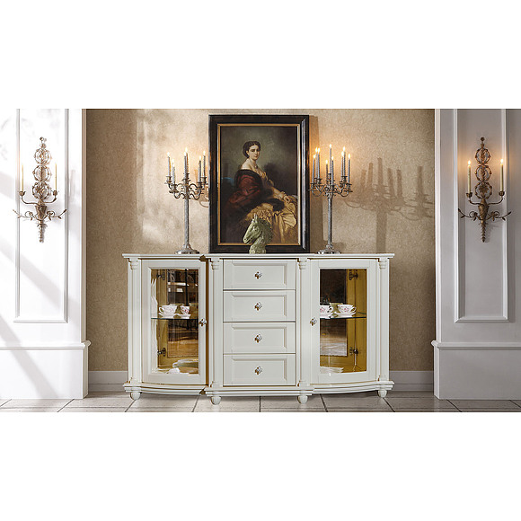 Тумба «Валенсия 3.4с» П244.32, Цвет: Античная темпера