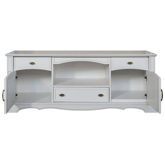 Тумба под ТВ «Паола 2103» БМ670, Цвет: Розовый пепел