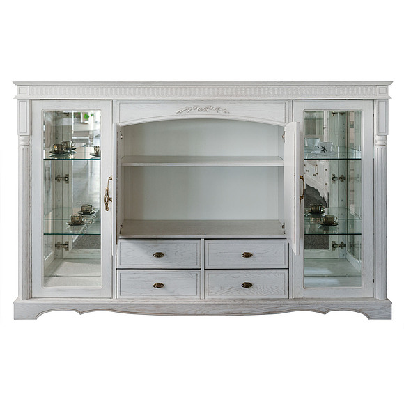 Тумба-бар «Паола 2104» БМ670, Цвет: Розовый пепел