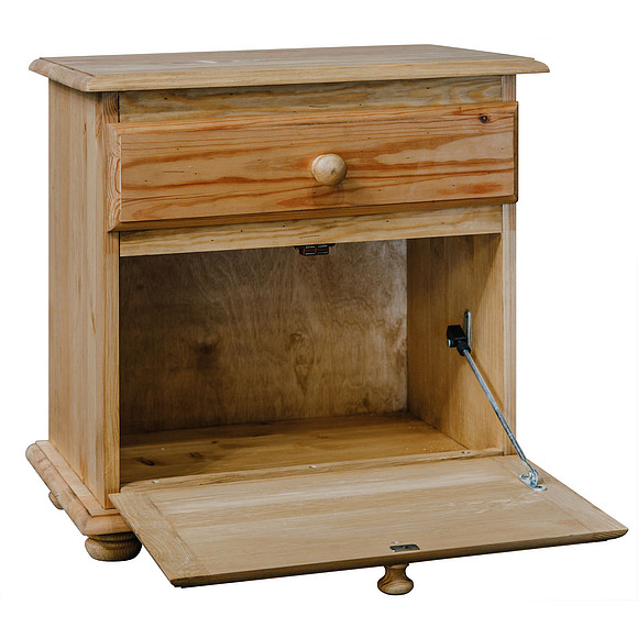 Тумба прикроватная «Лотос 1093» БМ701, Цвет: Искусственное старение