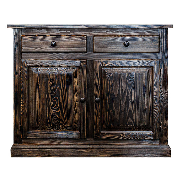 Тумба 2д «Лотос 1074» БМ704, Цвет: Брашированный мокко