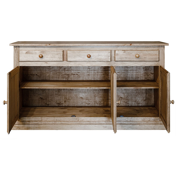 Тумба 3д «Лотос 1075» БМ704, Цвет: Искусственное старение