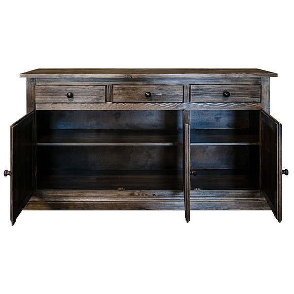 Тумба 3д «Лотос 1075» БМ704, Цвет: Брашированный мокко