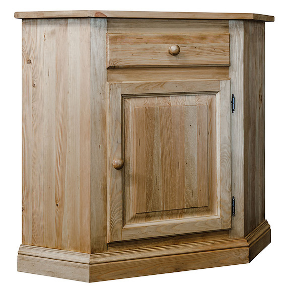 Тумба угловая «Лотос 1198» БМ704, Цвет: Искусственное старение