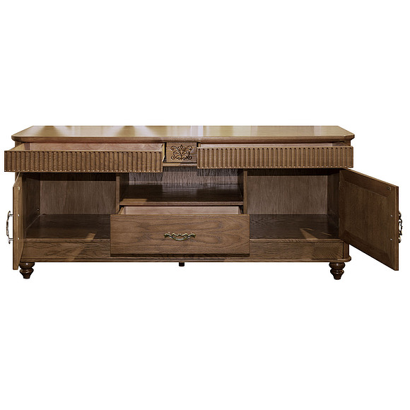 Тумба ТВ «Юстина 2552» БМ690, Цвет: Орех