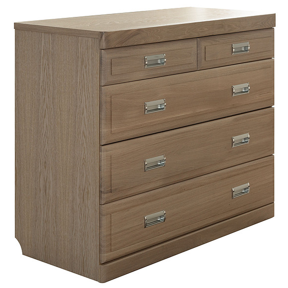 Комод «Лайма 1600» БМ661, Цвет: Дуб разбеленный