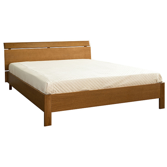 Кровать двойная 2-16 «Лайма 6011» БМ661, Цвет: Дуб рустикаль, Спальное место: 2000x1600 мм