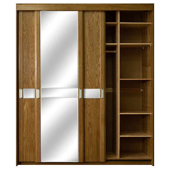 Шкаф-купе 3д «Лайма 1890-01» БМ661, Цвет: Дуб рустикаль