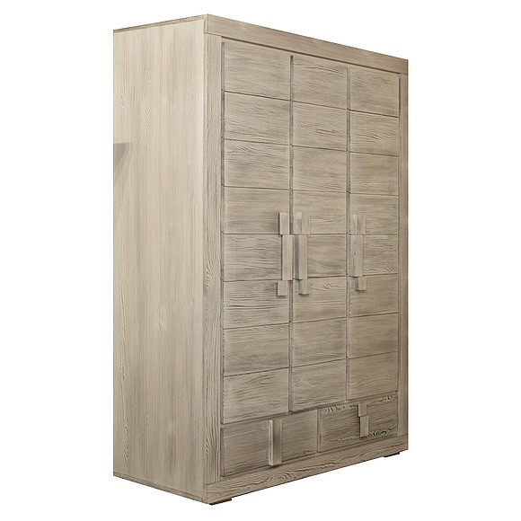 Шкаф для одежды  3д «Концепт 2070Бр» БМ781, Цвет: Дымка