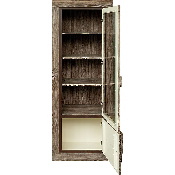 Шкаф-витрина «Концепт 2312Бр» БМ780, Цвет: Табак