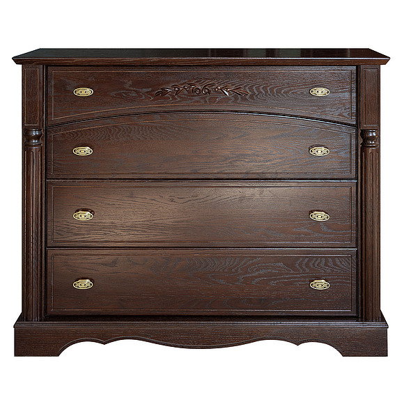 Комод «Паола 2161» БМ671, Цвет: Горячий шоколад