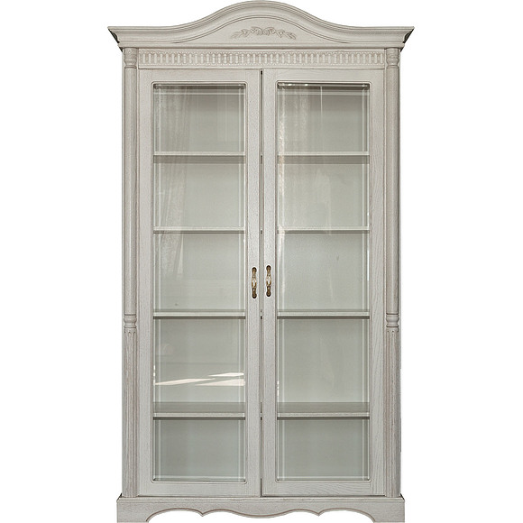 Шкаф книжный 2д «Паола 2128» БМ672, Цвет: Розовый пепел