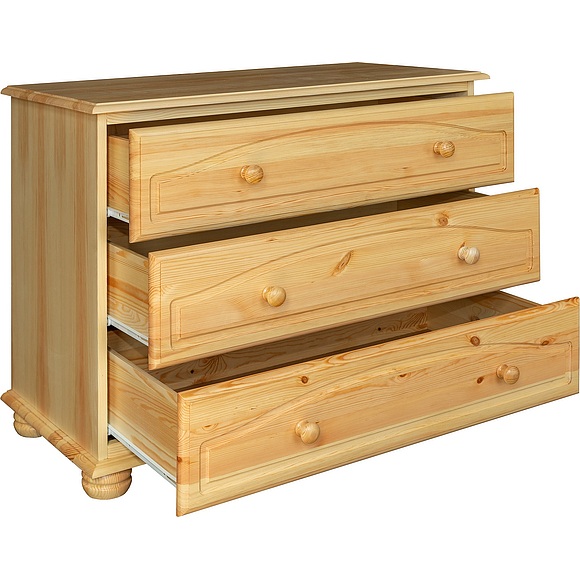 Комод «Лотос 1124» БМ701, Цвет: Сосна натуральная