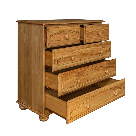 Комод «Лотос 1660» БМ701, Цвет: Искусственное старение