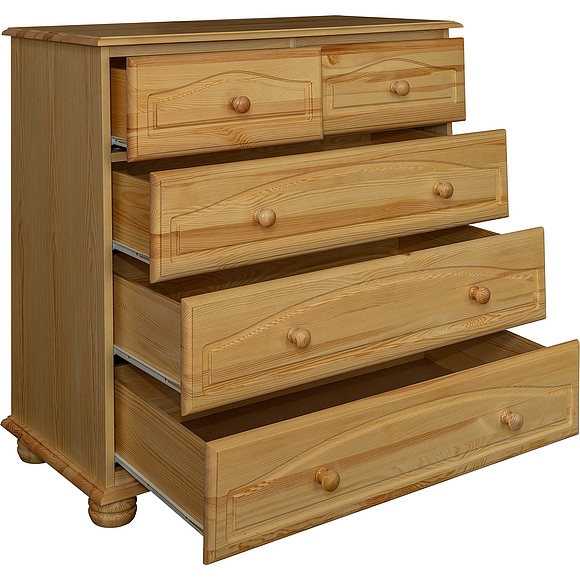 Комод «Лотос 1660» БМ701, Цвет: Сосна натуральная