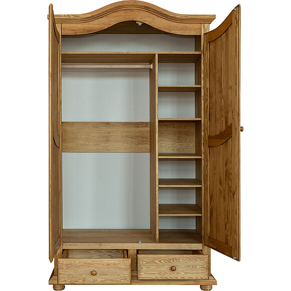 Шкаф для одежды 2д «Лотос 2190» БМ701, Цвет: Искусственное старение