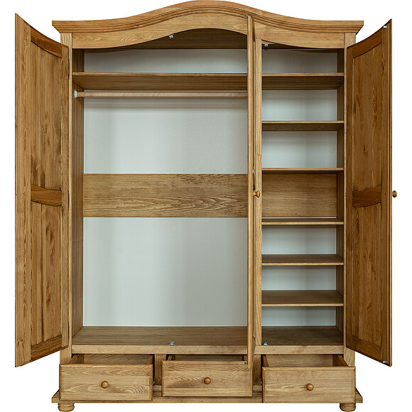 Шкаф для одежды 3д «Лотос 2191» БМ701, Цвет: Искусственное старение