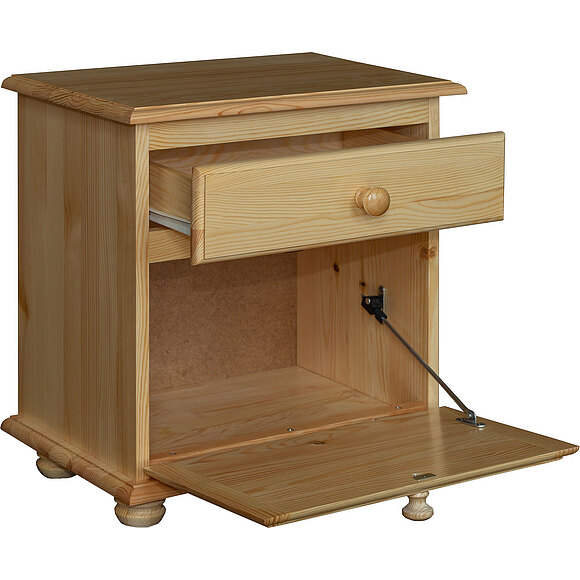 Тумба прикроватная «Лотос 1093» БМ701, Цвет: Сосна натуральная