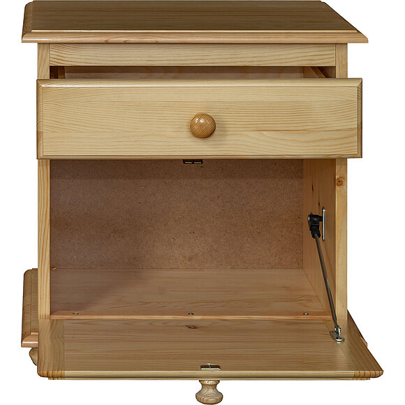 Тумба прикроватная «Лотос 1093» БМ701, Цвет: Сосна натуральная