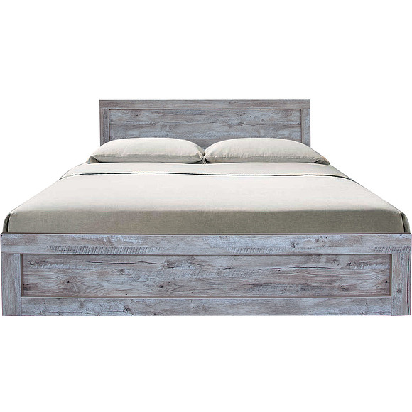 Кровать двойная «Гранде» П622, Материал: ЛДСП, Цвет: Дуб Юкон, Спальное место: 2000x1600 мм