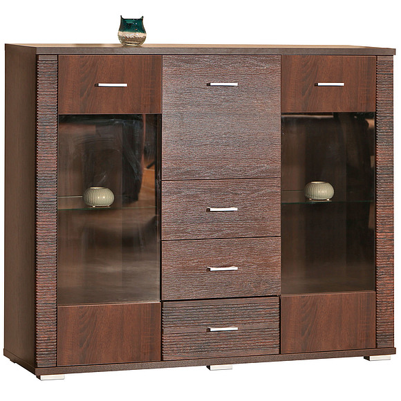 Тумба «Гресс» П501.05, Цвет: Дуб Сонома тёмный