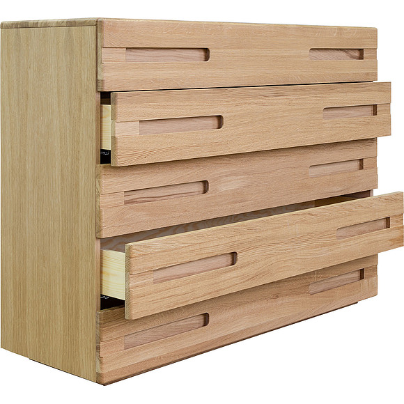 Комод «Хедмарк 2214Бр» БМ761, Цвет: Дуб натуральный