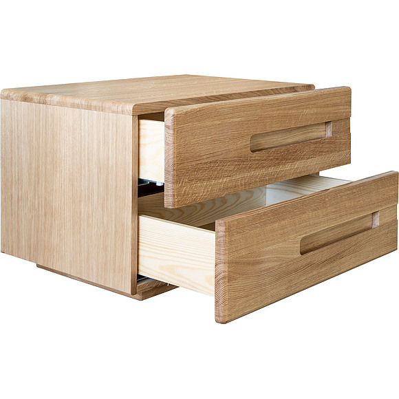 Тумба прикроватная «Хедмарк 2212Бр (2212-01)» БМ761, Цвет: Дуб натуральный