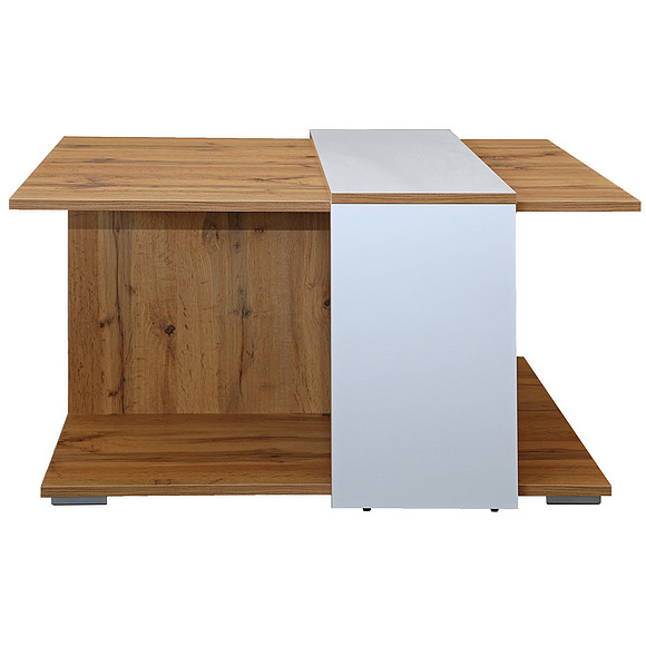 Стол журнальный «Гелиос» П550.11, Цвет: Дуб Вотан + белый