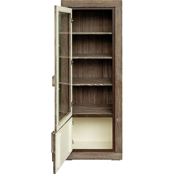 Шкаф-витрина «Концепт 2312-01Бр» БМ780, Цвет: Табак