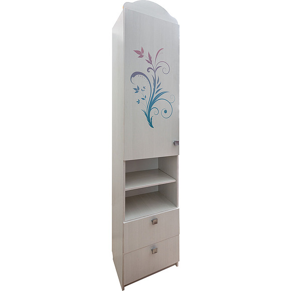 Шкаф «Соната» П439.15-01Д15, Цвет: Принт «Цветок»