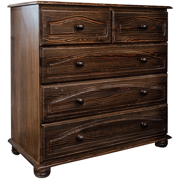 Комод «Лотос 1660» БМ701, Цвет: Брашированный мокко