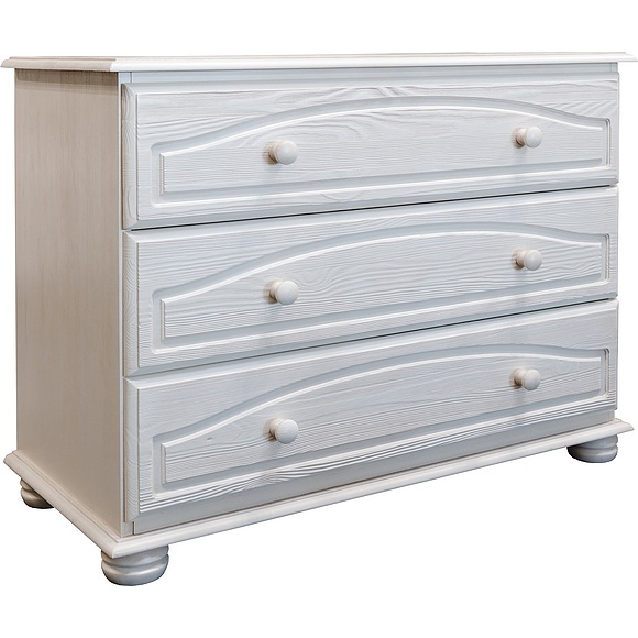 Комод «Лотос 1124» БМ701, Цвет: Брашированный крем