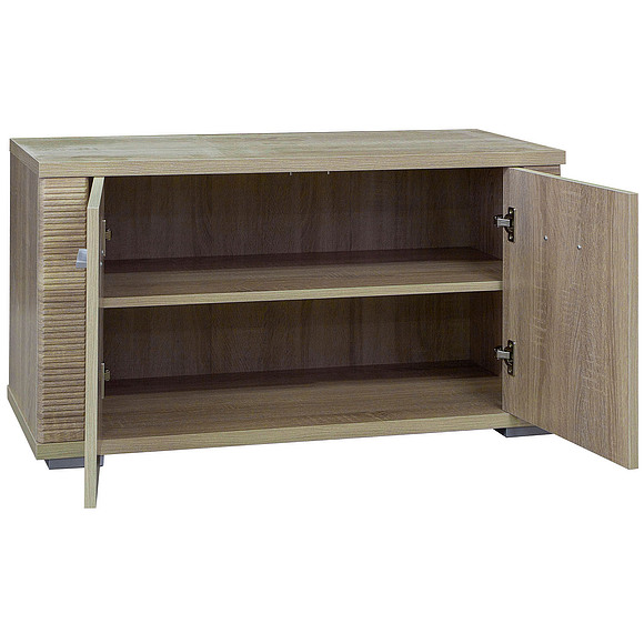 Тумба «Гресс» П614.04, Цвет: Дуб Сонома светлый, Механизм трансформации: без механизма