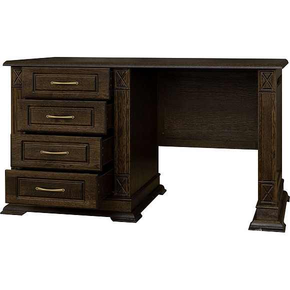 Стол письменный «Верди Люкс 9.1» П432.14-01, Цвет: Венге